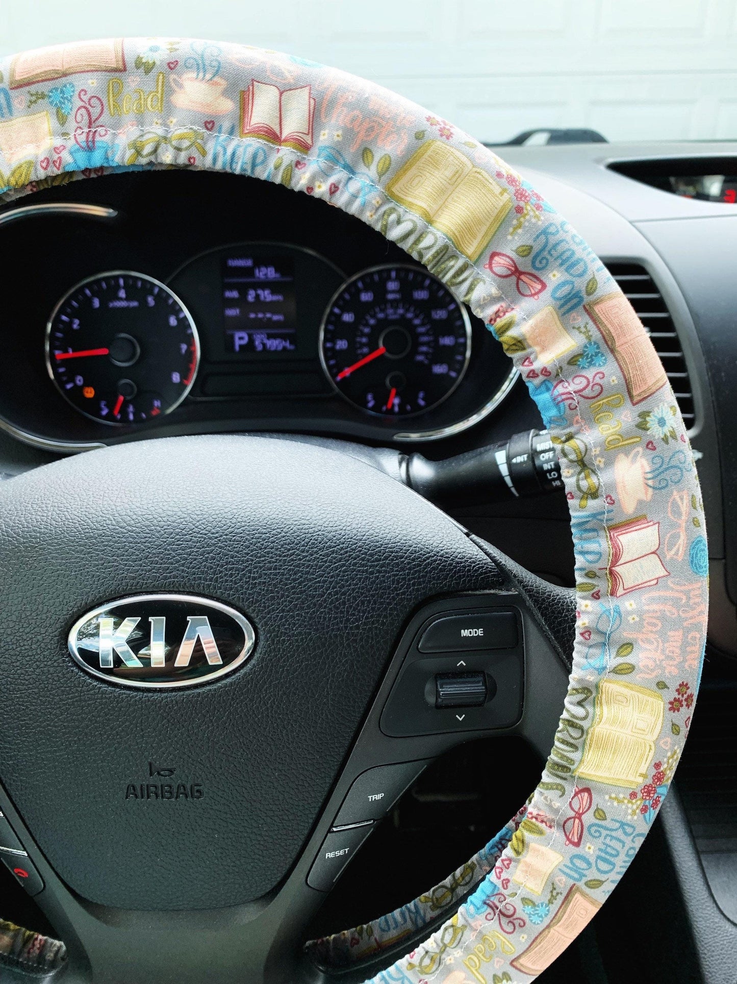 Book Lover Steering Wheel Cover