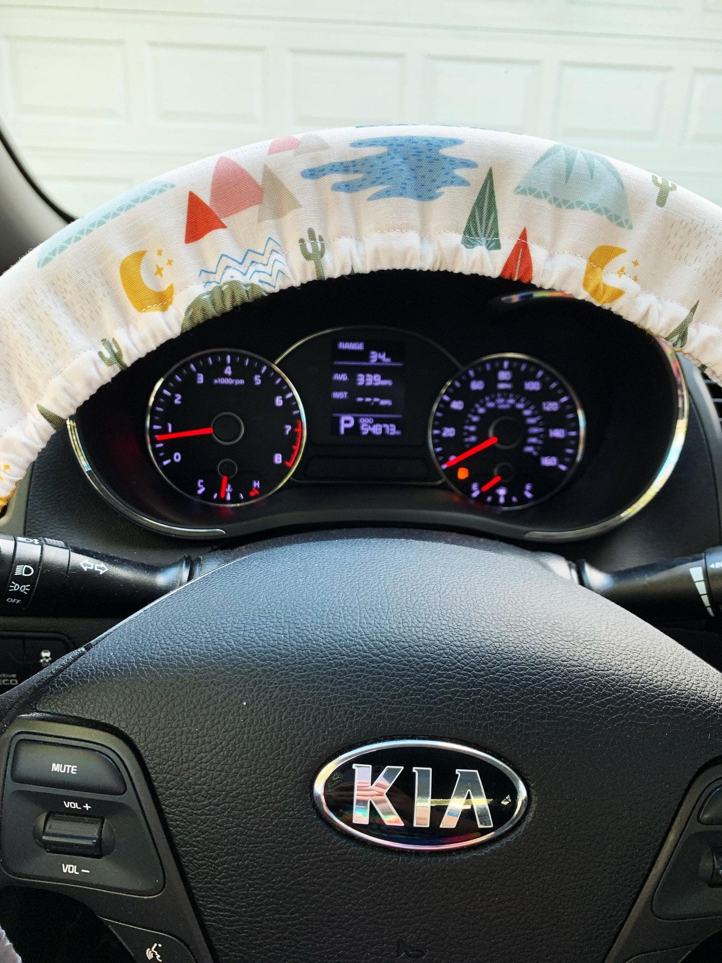 Mountain Traveler Steering Wheel Cover