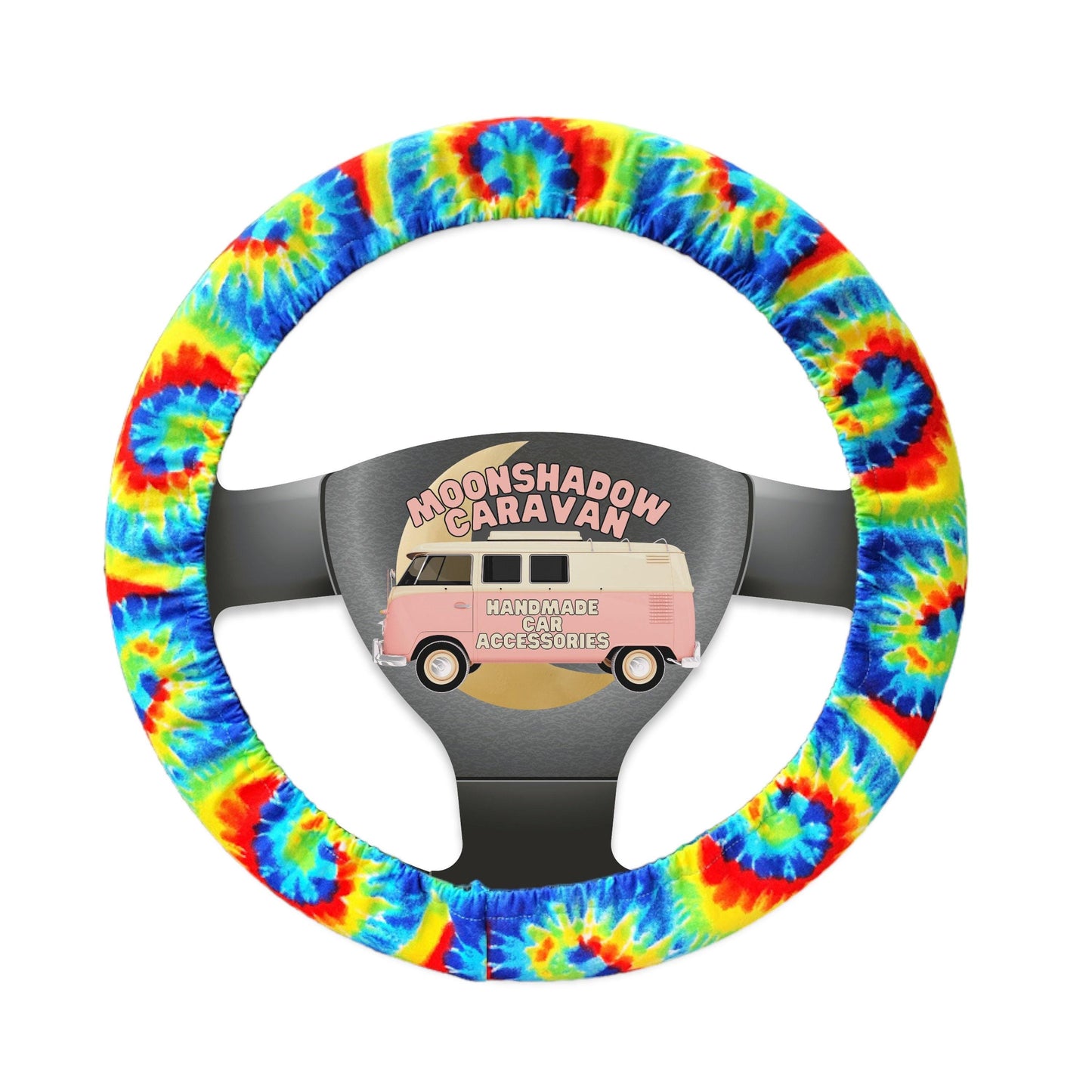 Tie Dye Steering Wheel Cover