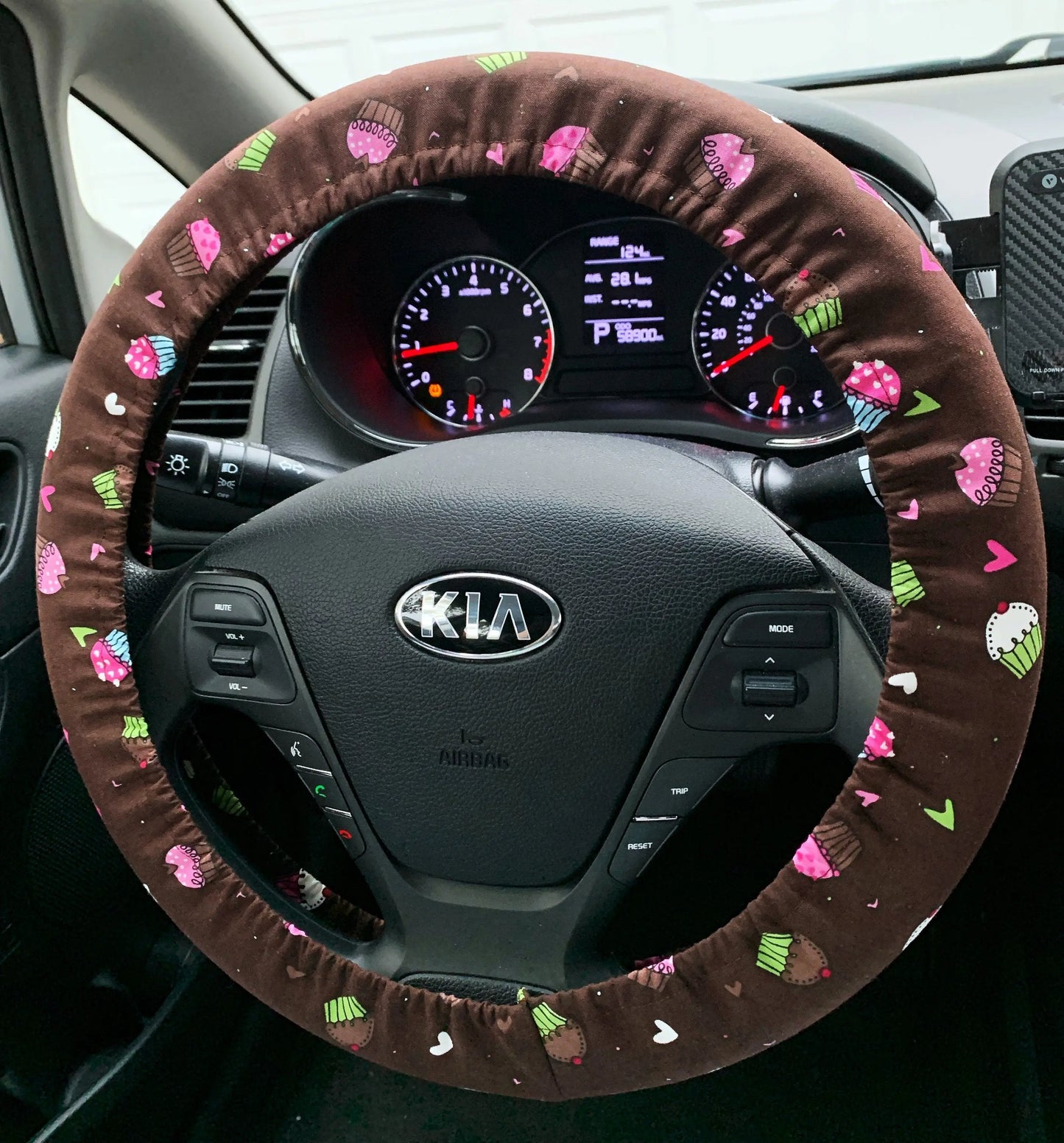 Cupcake Steering Wheel Cover Moonshadow Caravan