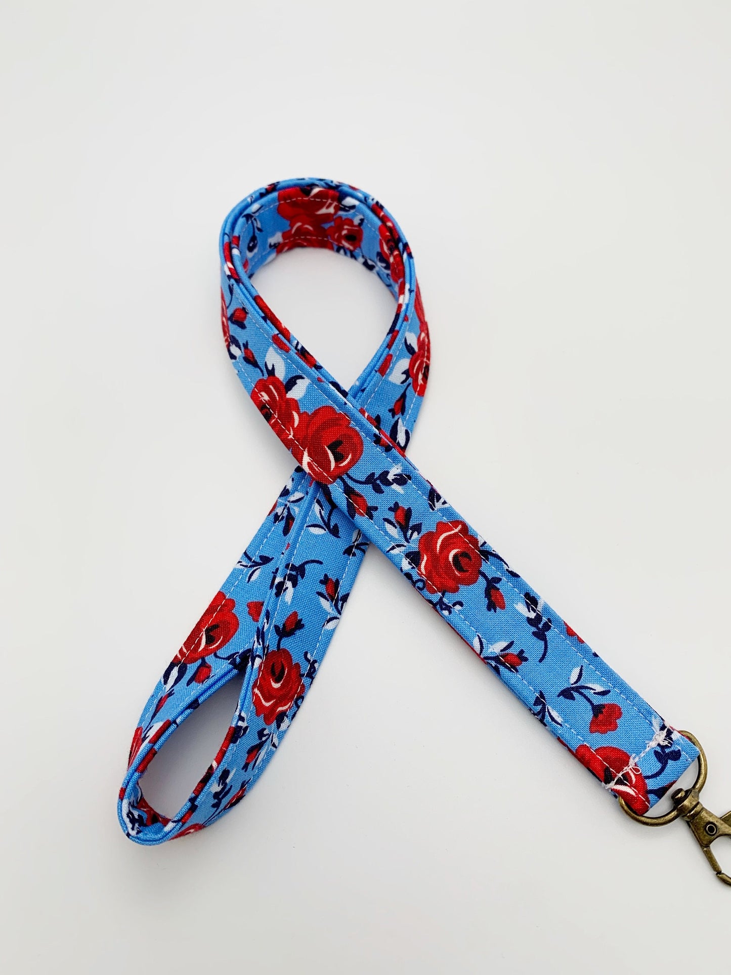 Rose Lanyard Badge Holder