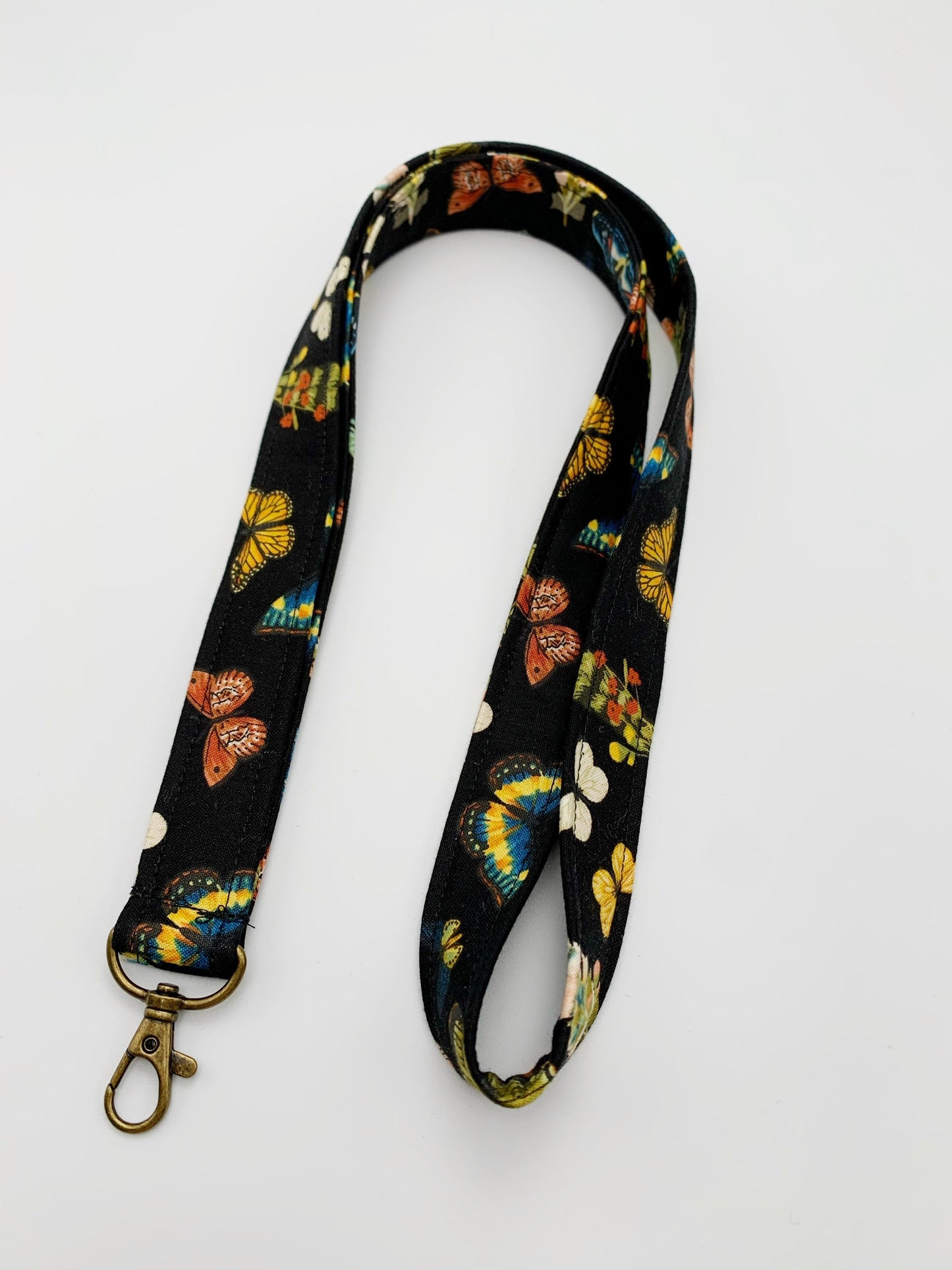 Butterfly Moth Lanyard Badge Holder