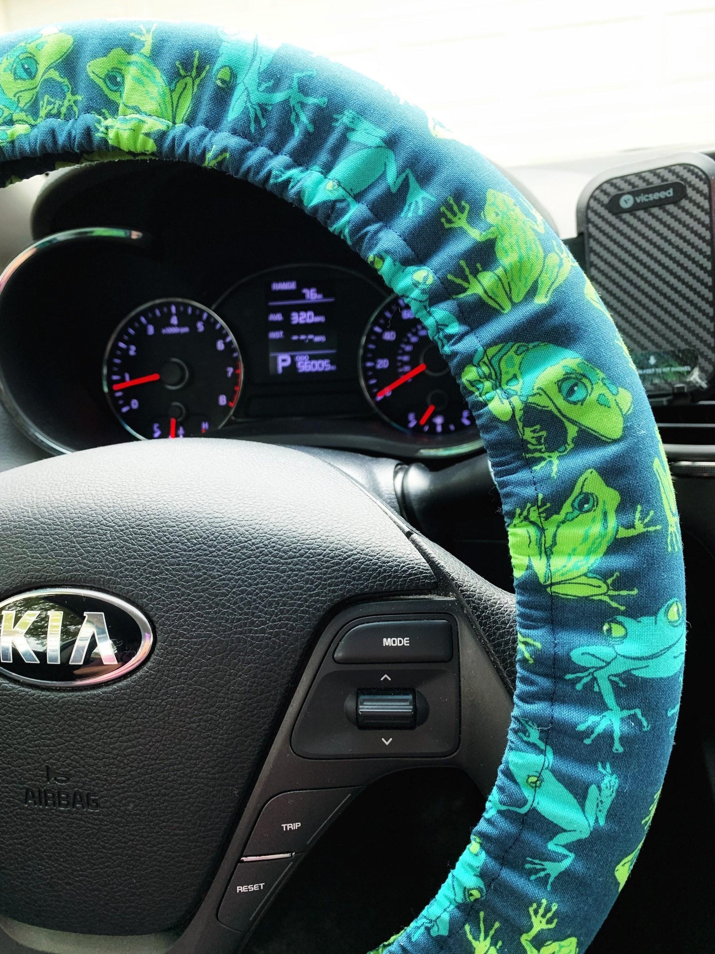 Frog Steering Wheel Cover