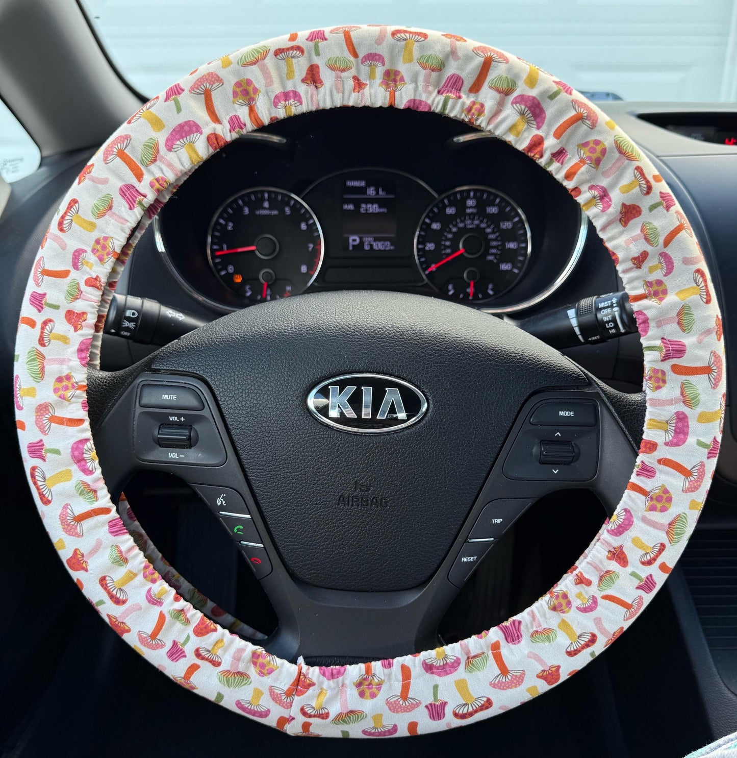 Mushroom Steering Wheel Cover