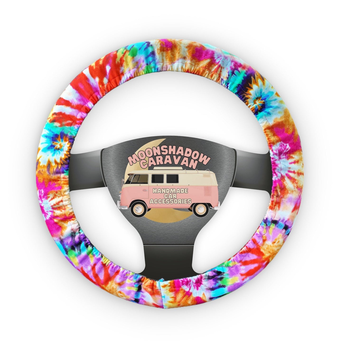 Tie Dye Steering Wheel Cover