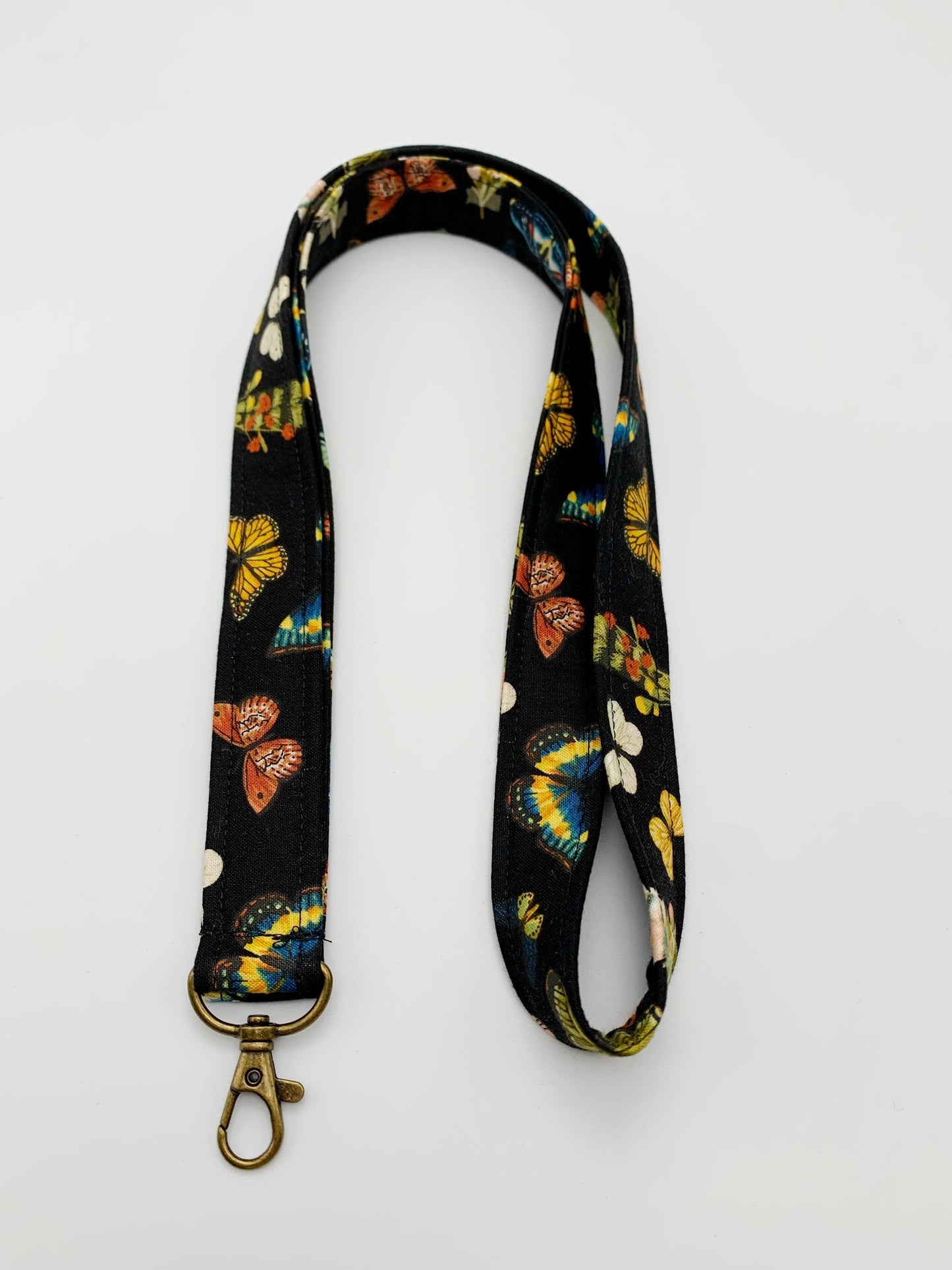 Butterfly Moth Lanyard Badge Holder