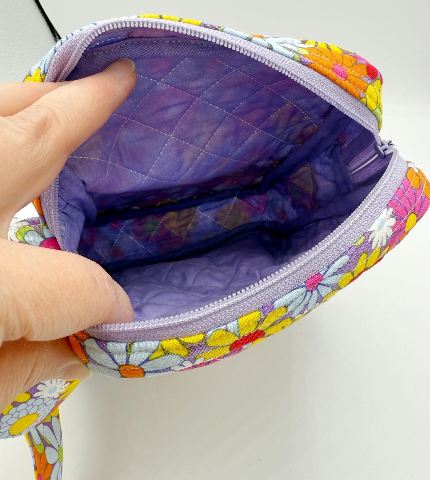 Flower Power Retro Crossbody Bag