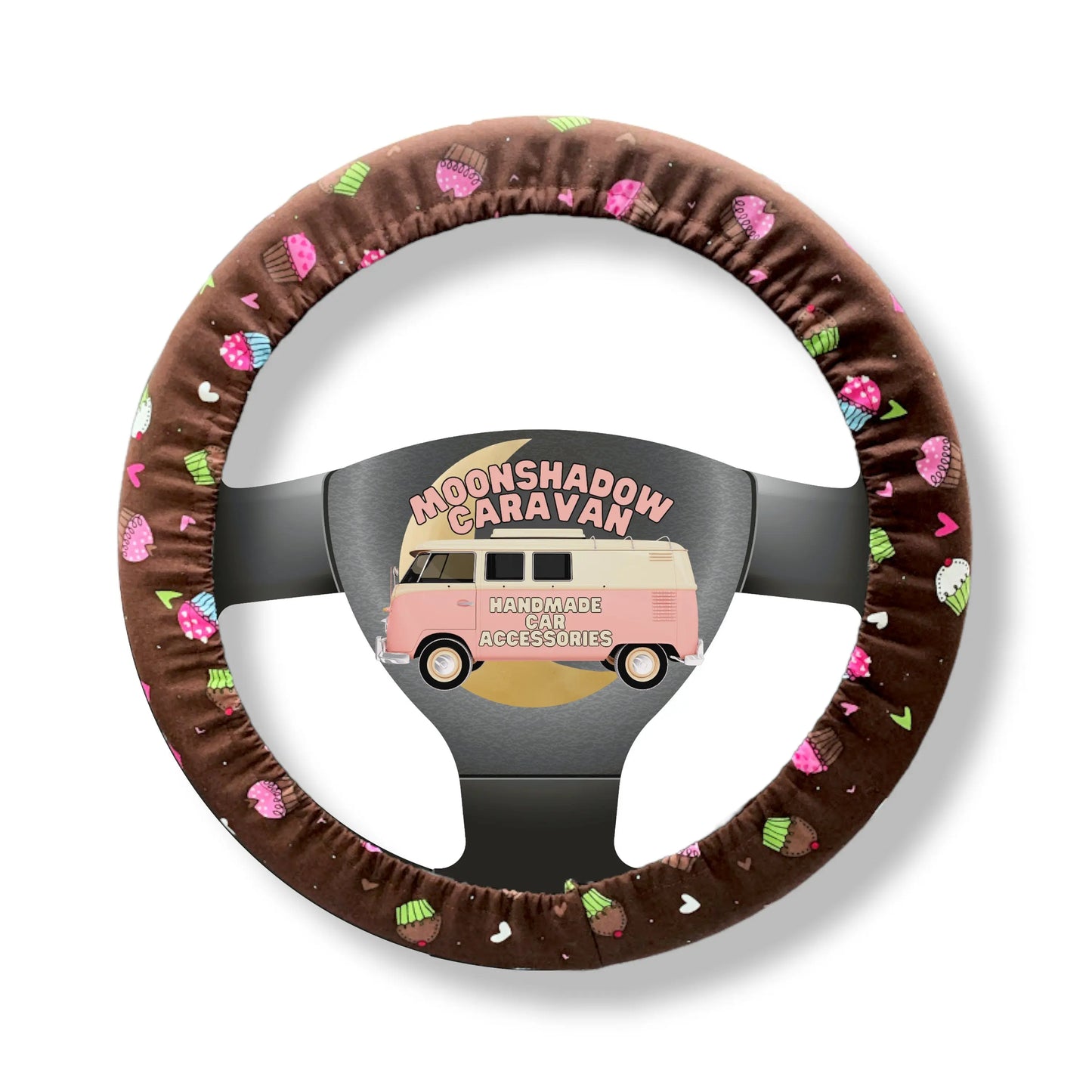 Cupcake Steering Wheel Cover Moonshadow Caravan