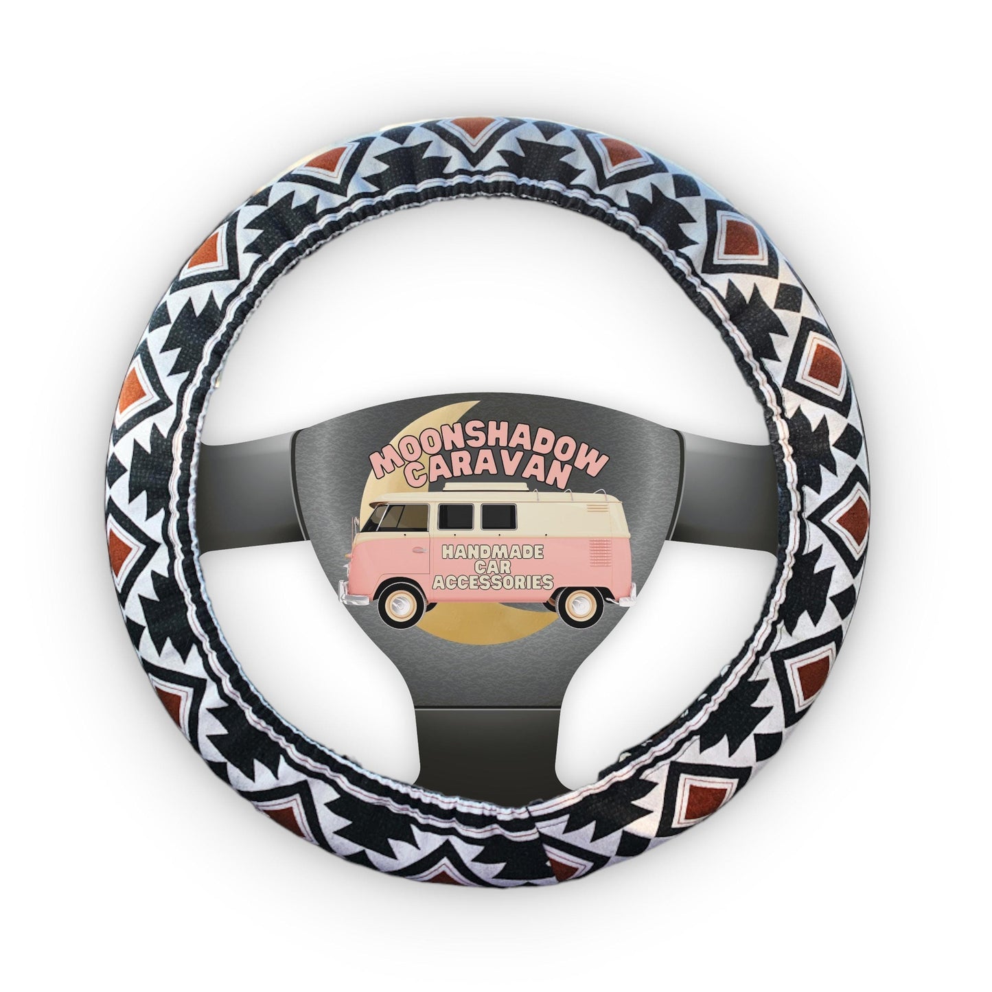 Geo Aztec Steering Wheel Cover
