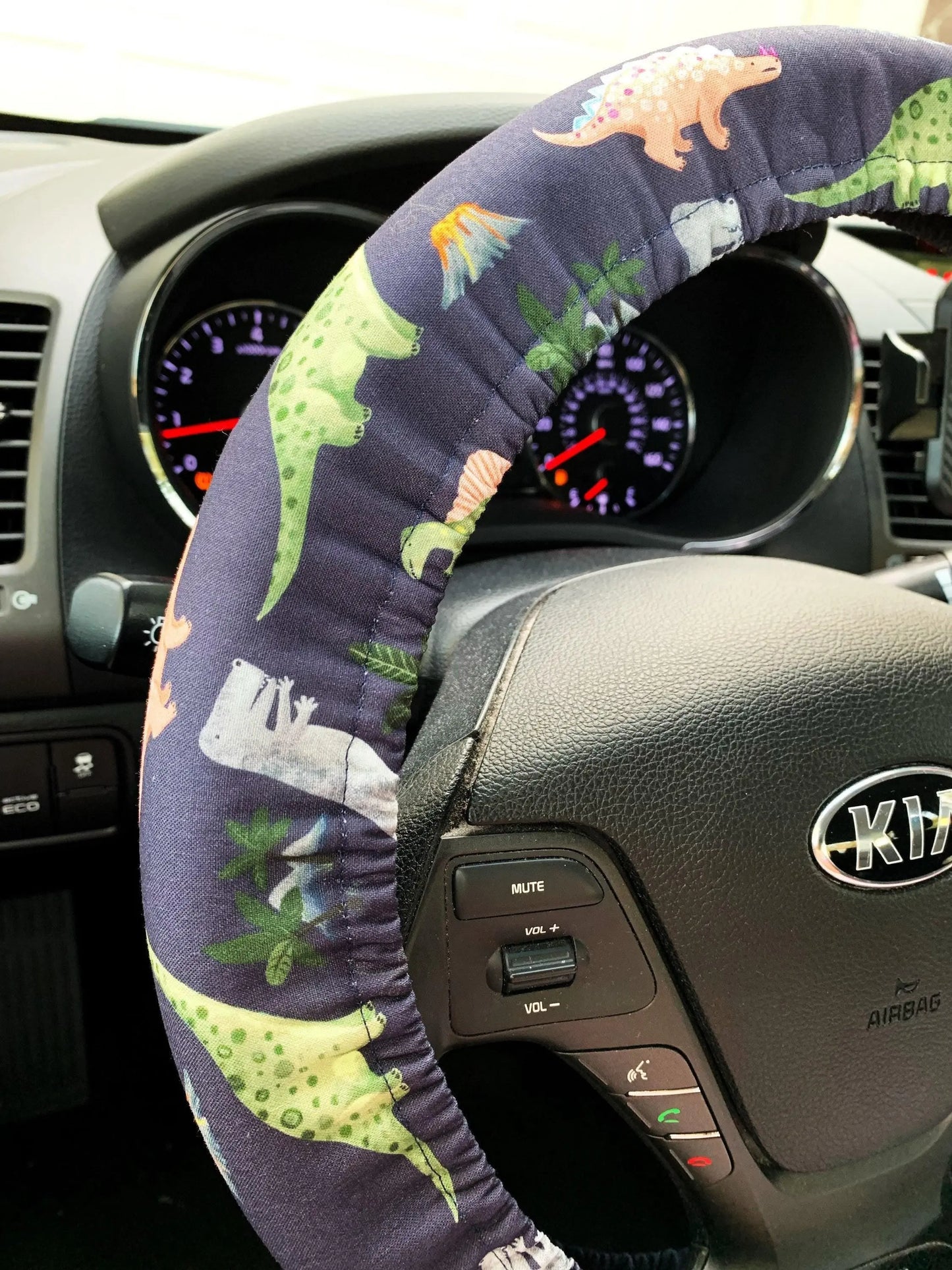 Dinosaur Steering Wheel Cover Moonshadow Caravan
