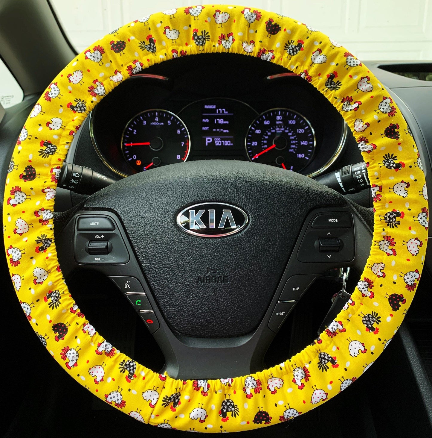 Chicken Steering Wheel Cover