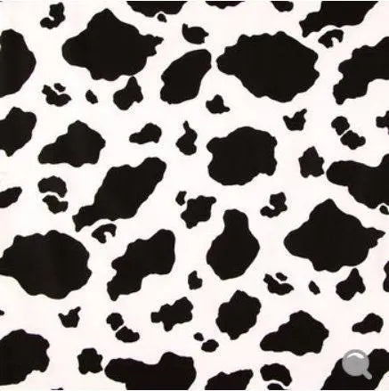 Cow Print Steering Wheel Cover Moonshadow Caravan