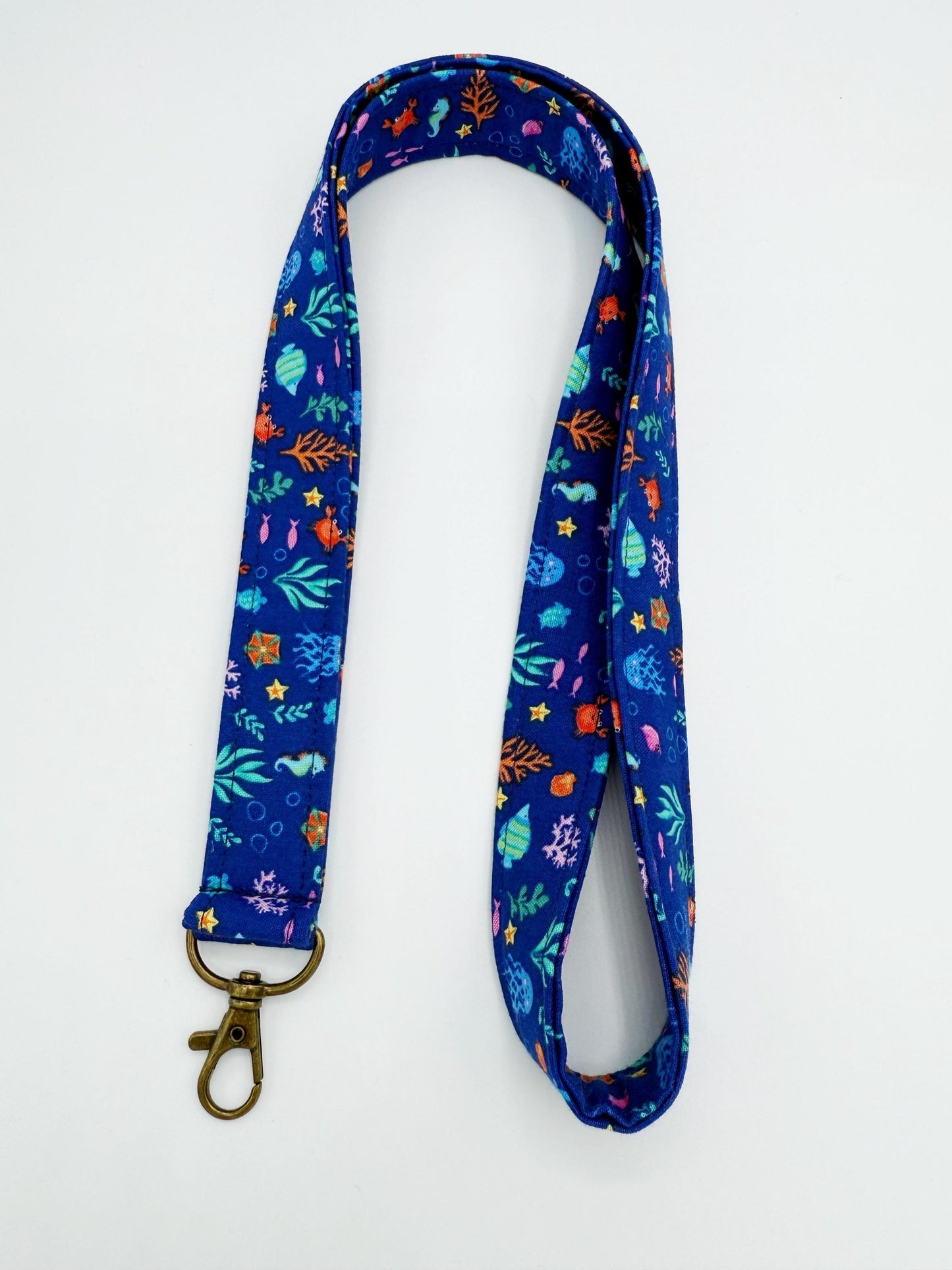 Sea Creatures Lanyard Badge Holder
