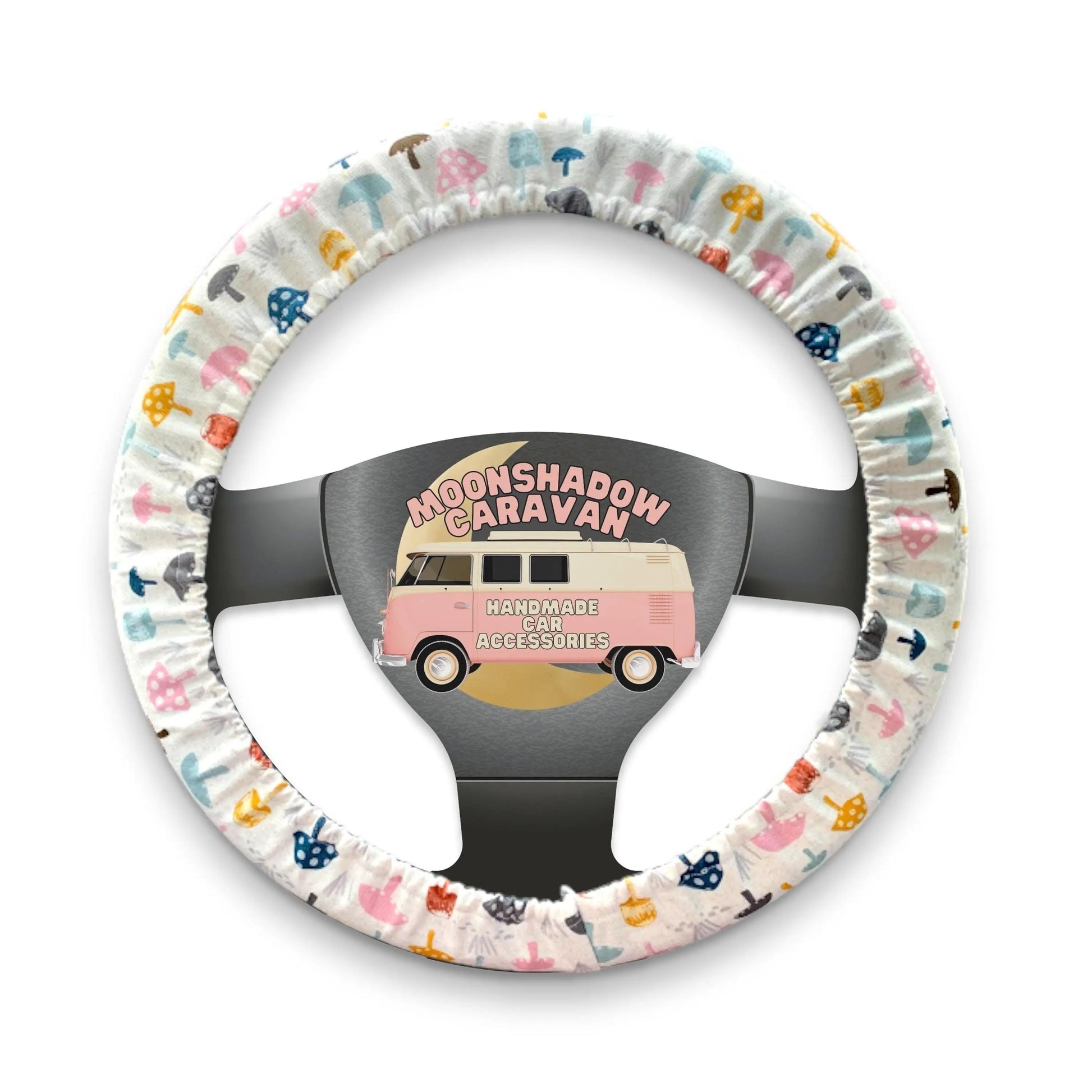 Mushroom Steering Wheel Cover Moonshadow Caravan