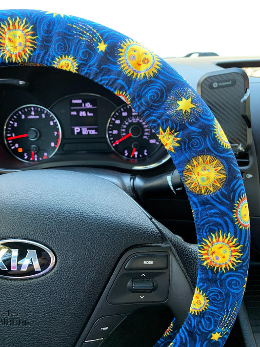 Celestial Sun Steering Wheel Cover