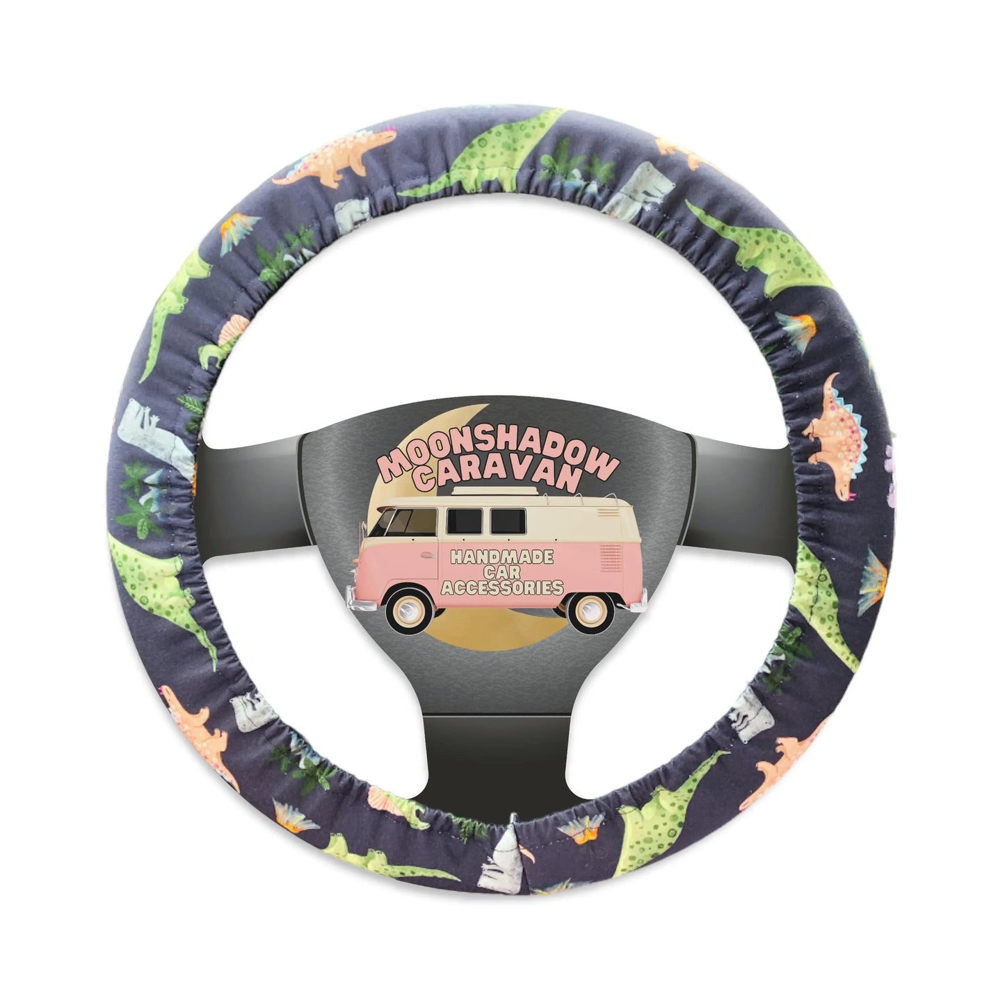 Dinosaur Steering Wheel Cover Moonshadow Caravan