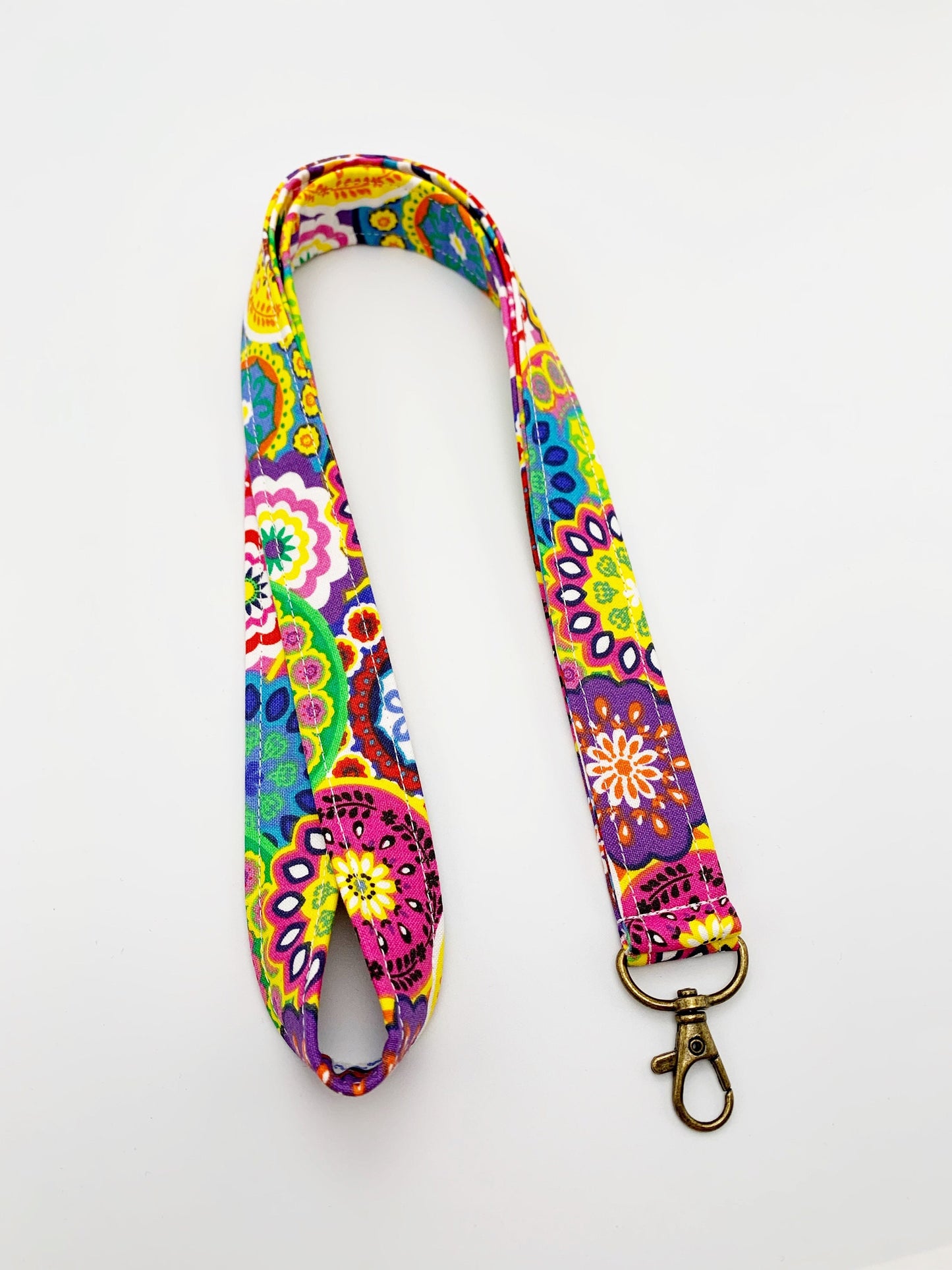 Mandala Hippie Lanyard Badge Holder