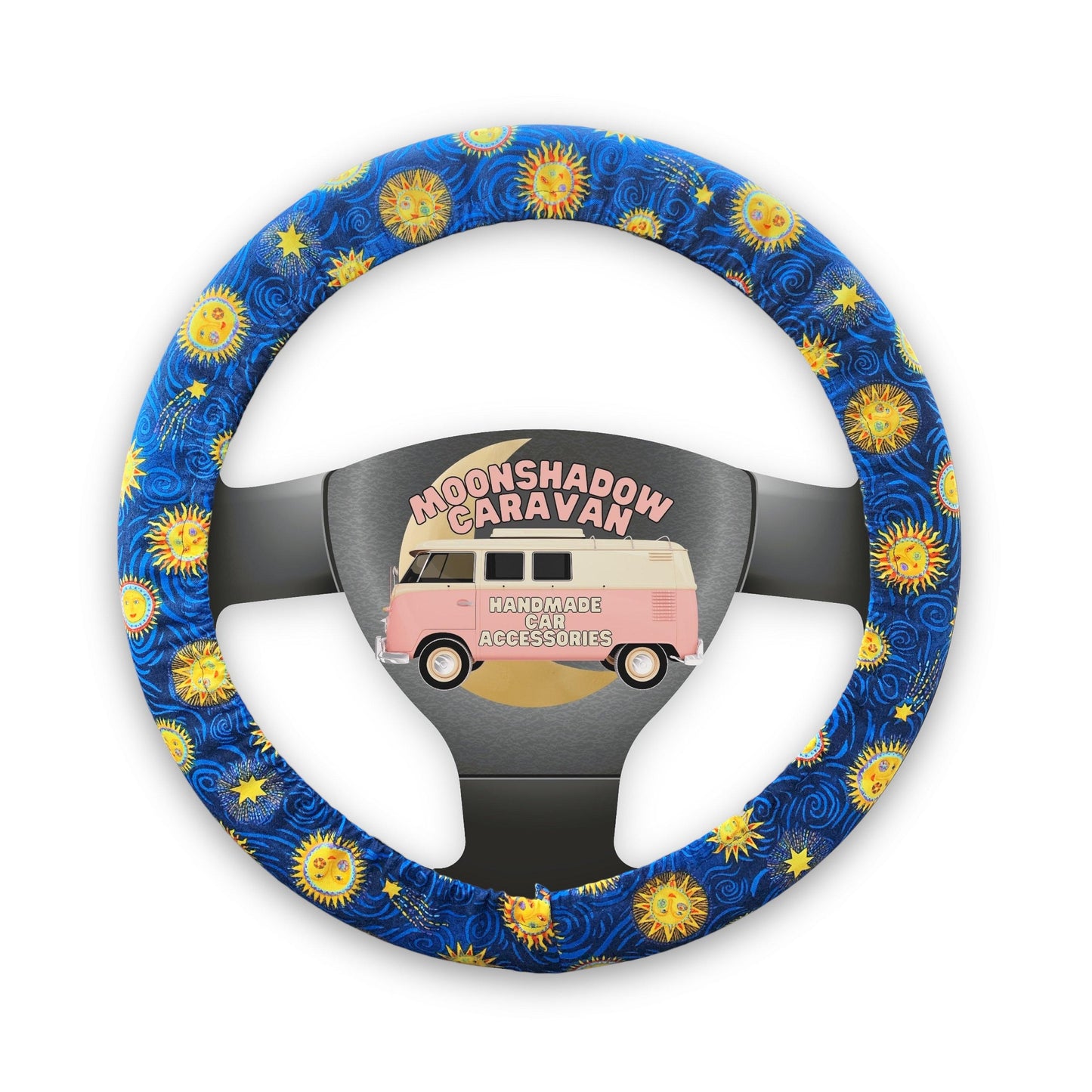 Celestial Sun Steering Wheel Cover