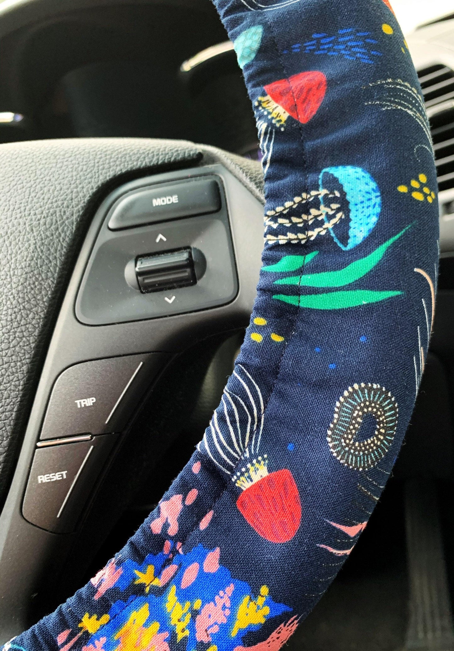 Jellyfish Ocean Steering Wheel Cover