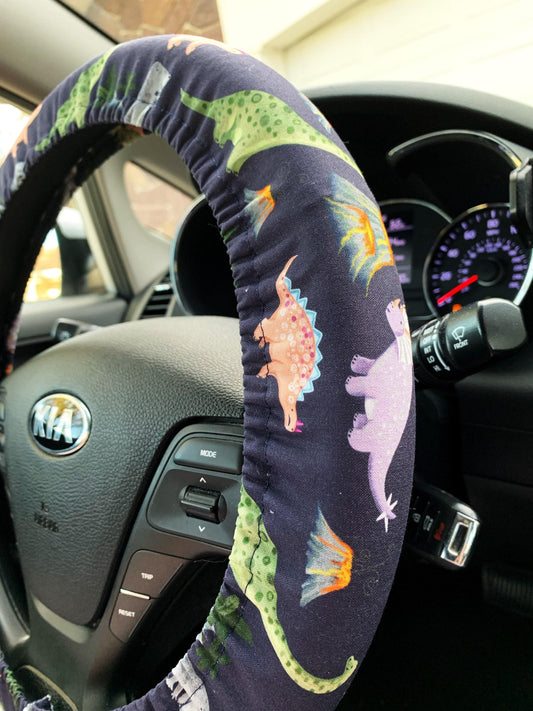 Dinosaur Steering Wheel Cover