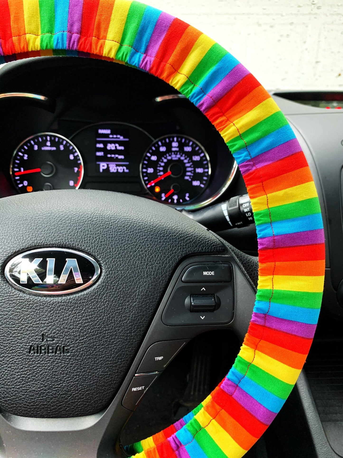 Rainbow PRIDE Steering Wheel Cover