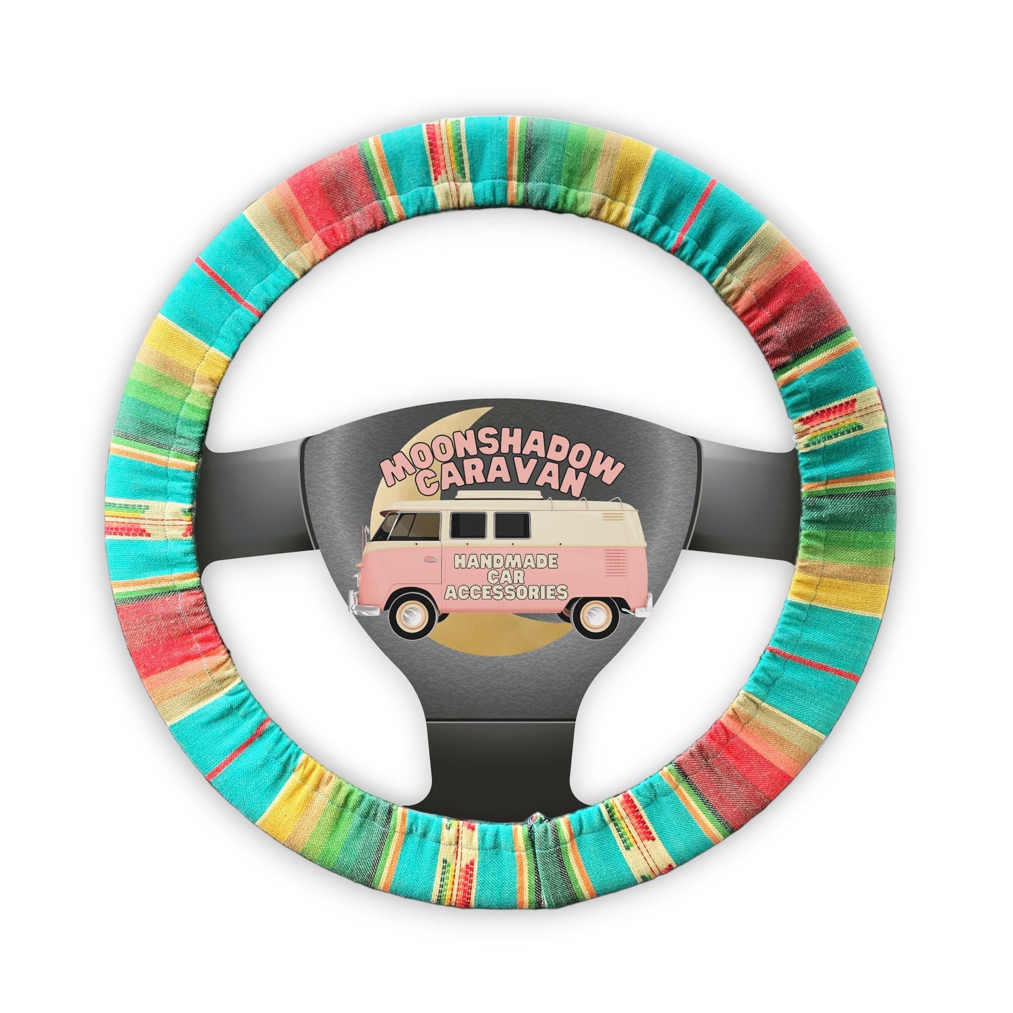 Western Serape Steering Wheel Cover