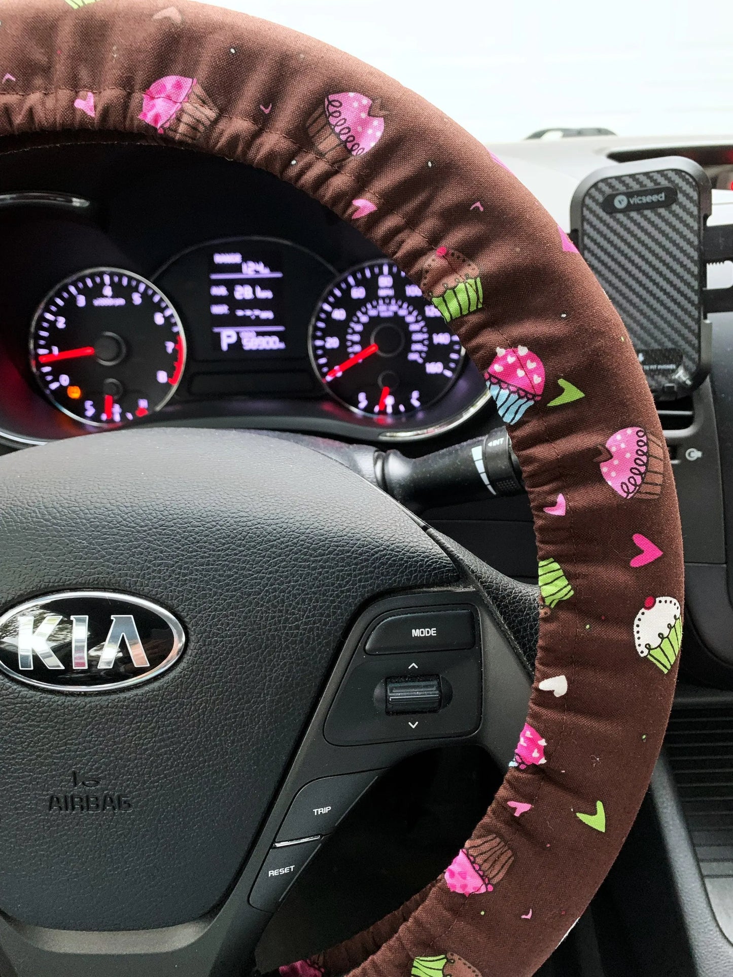 Cupcake Steering Wheel Cover Moonshadow Caravan