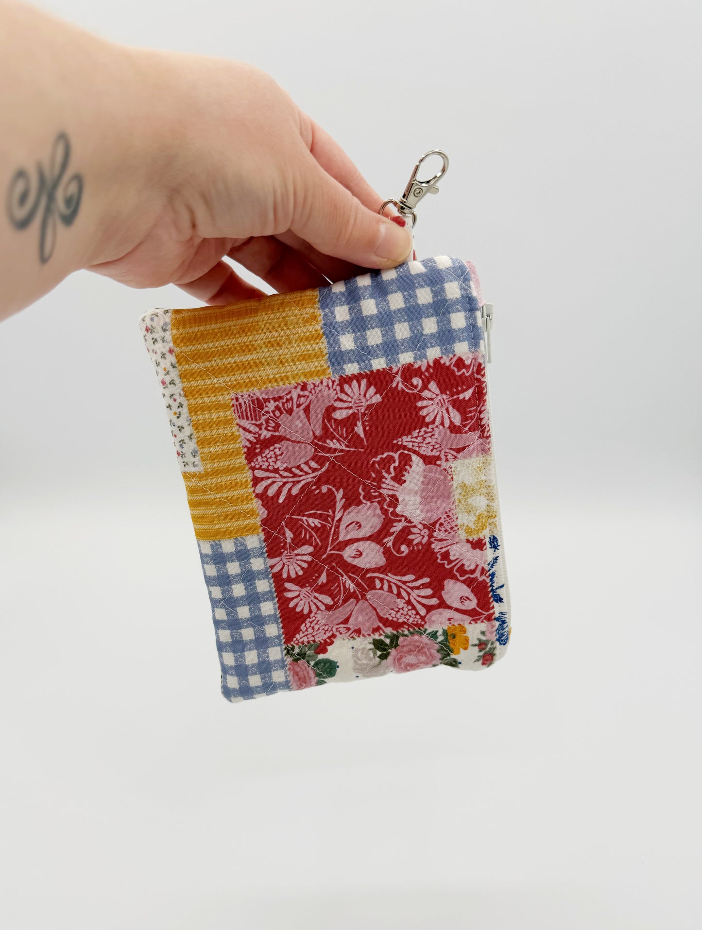 Quilted Patchwork Coin Purse