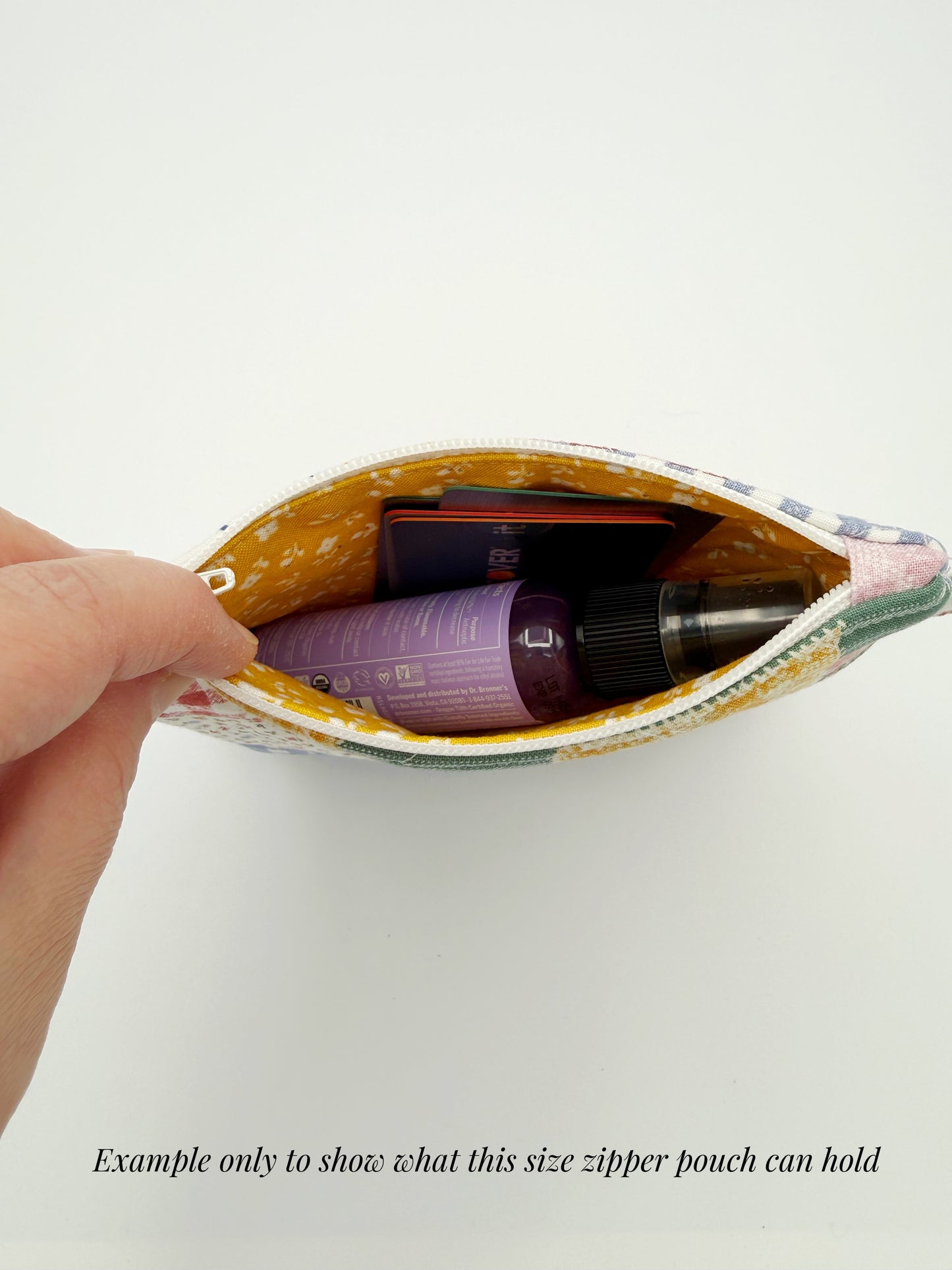 Quilted Floral Coin Purse