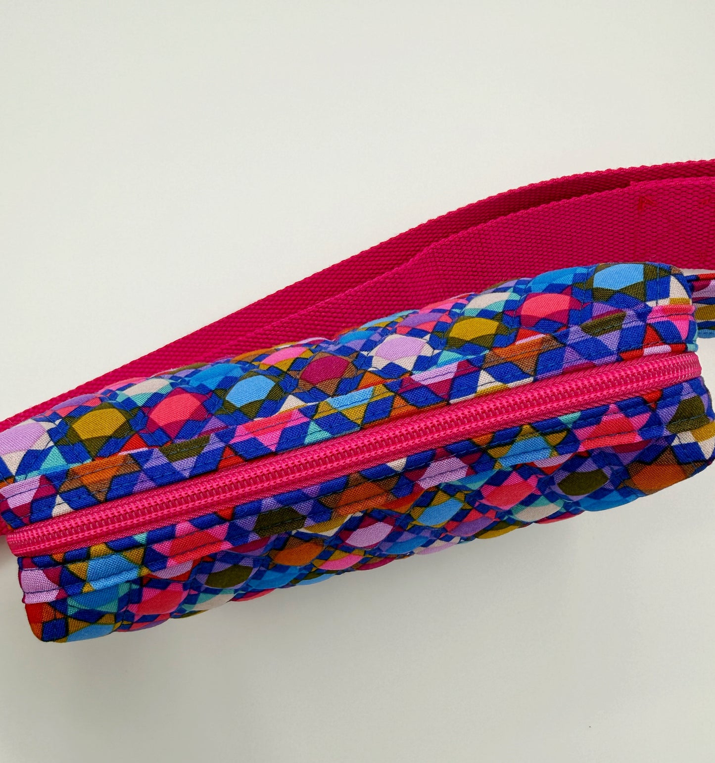 Quilted Piecework Crossbody Bag, Oh My Stars Belt Bag Fanny Pack