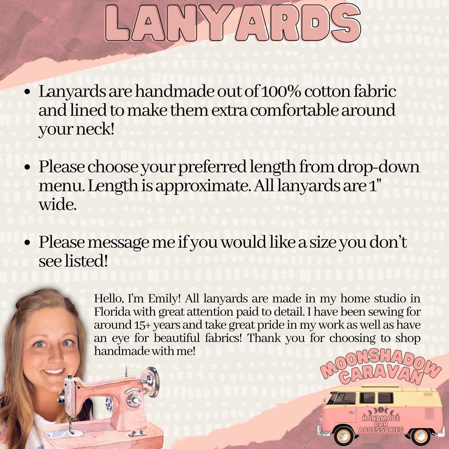 Travel States Lanyard Badge Holder