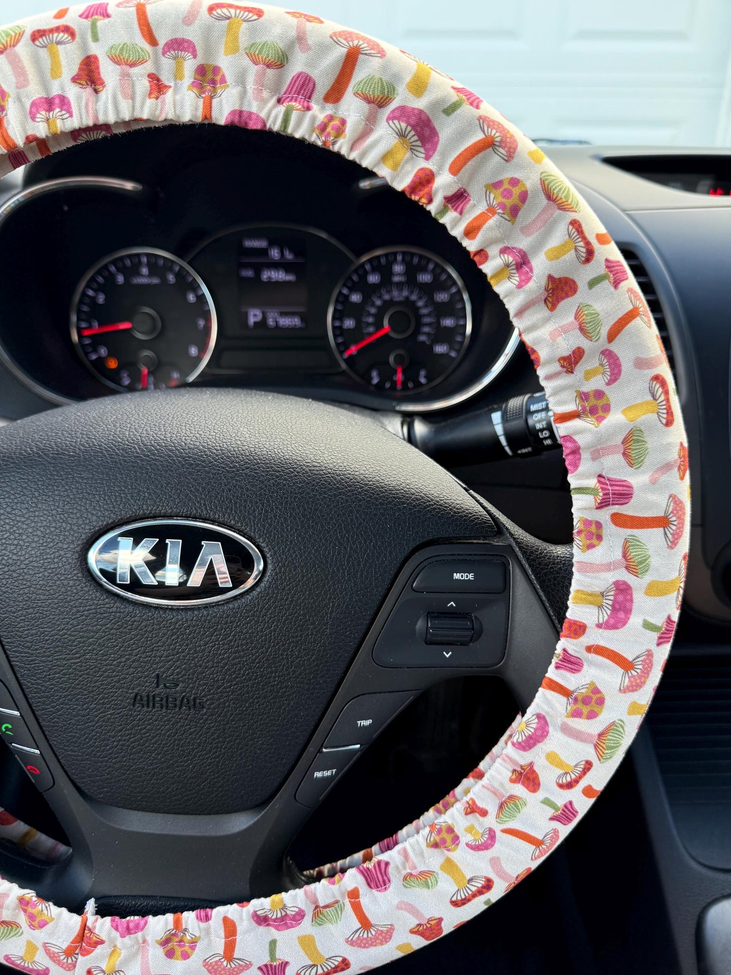 Mushroom Steering Wheel Cover