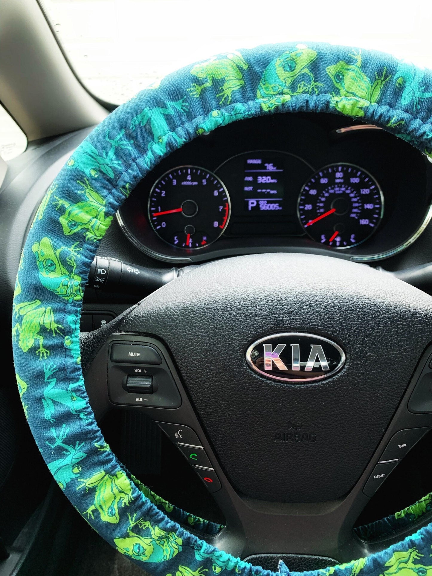 Frog Steering Wheel Cover