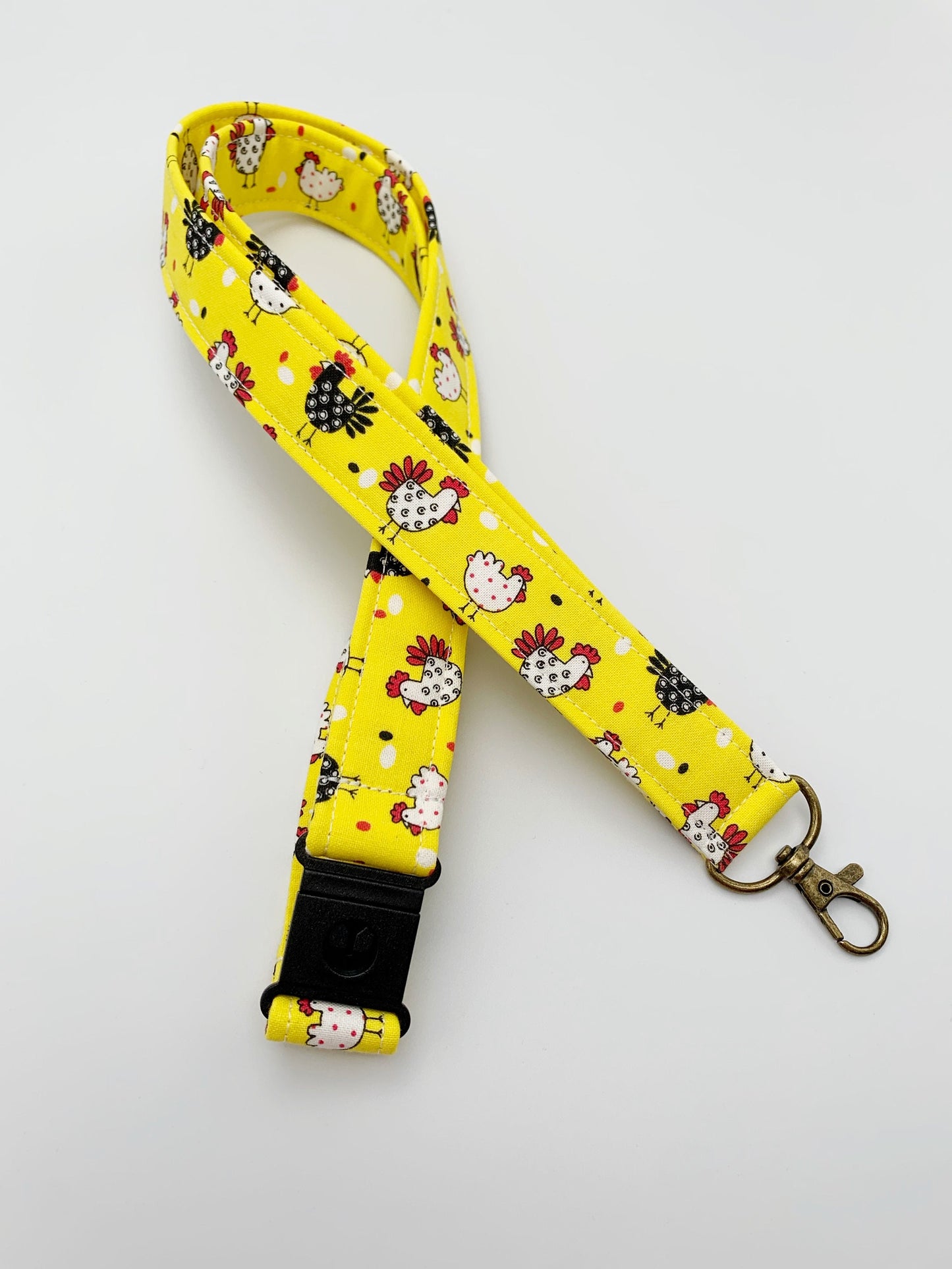Chicken Lanyard ID Badge Holder