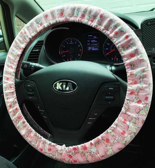 Pig Steering Wheel Cover