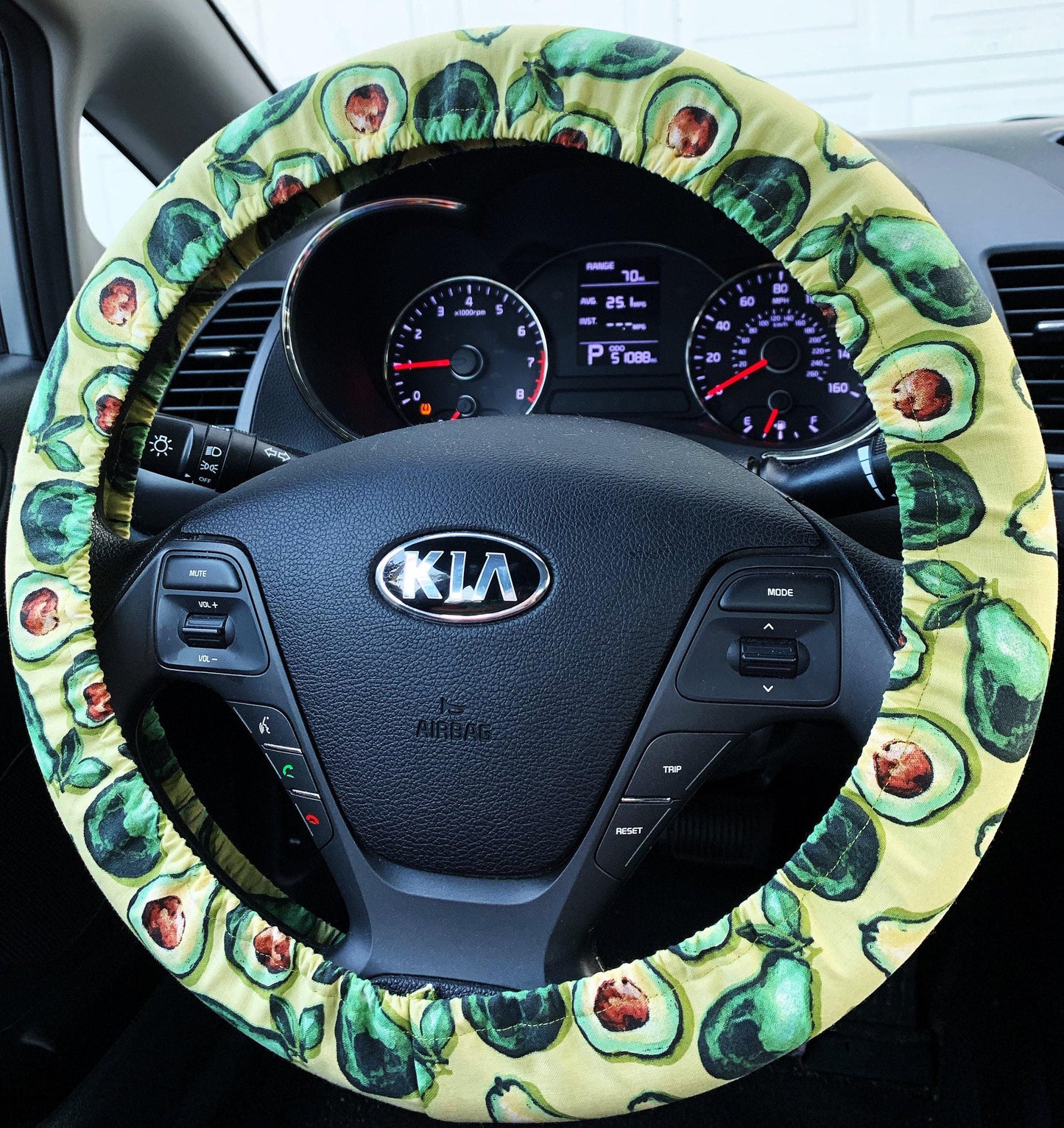 Avocado Steering Wheel Cover