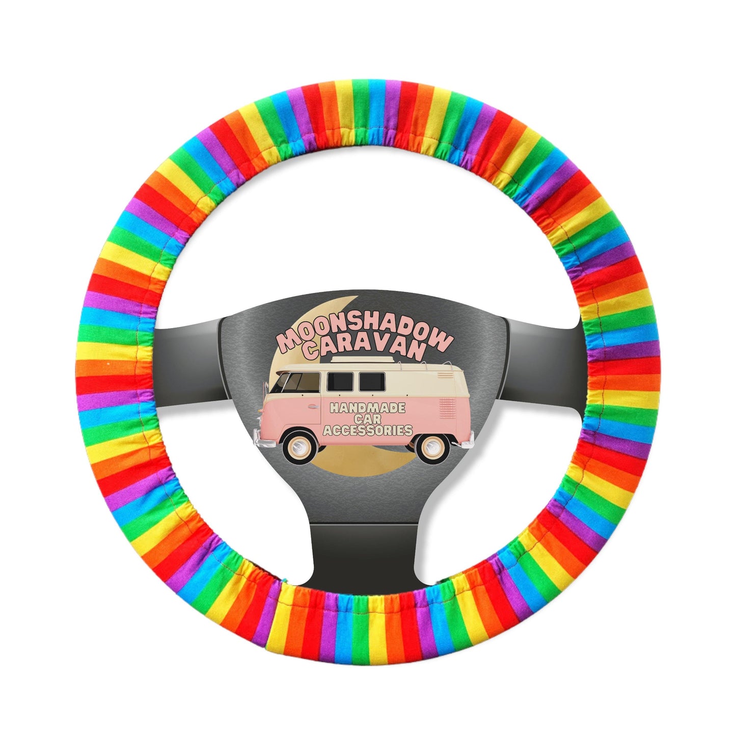 Rainbow PRIDE Steering Wheel Cover