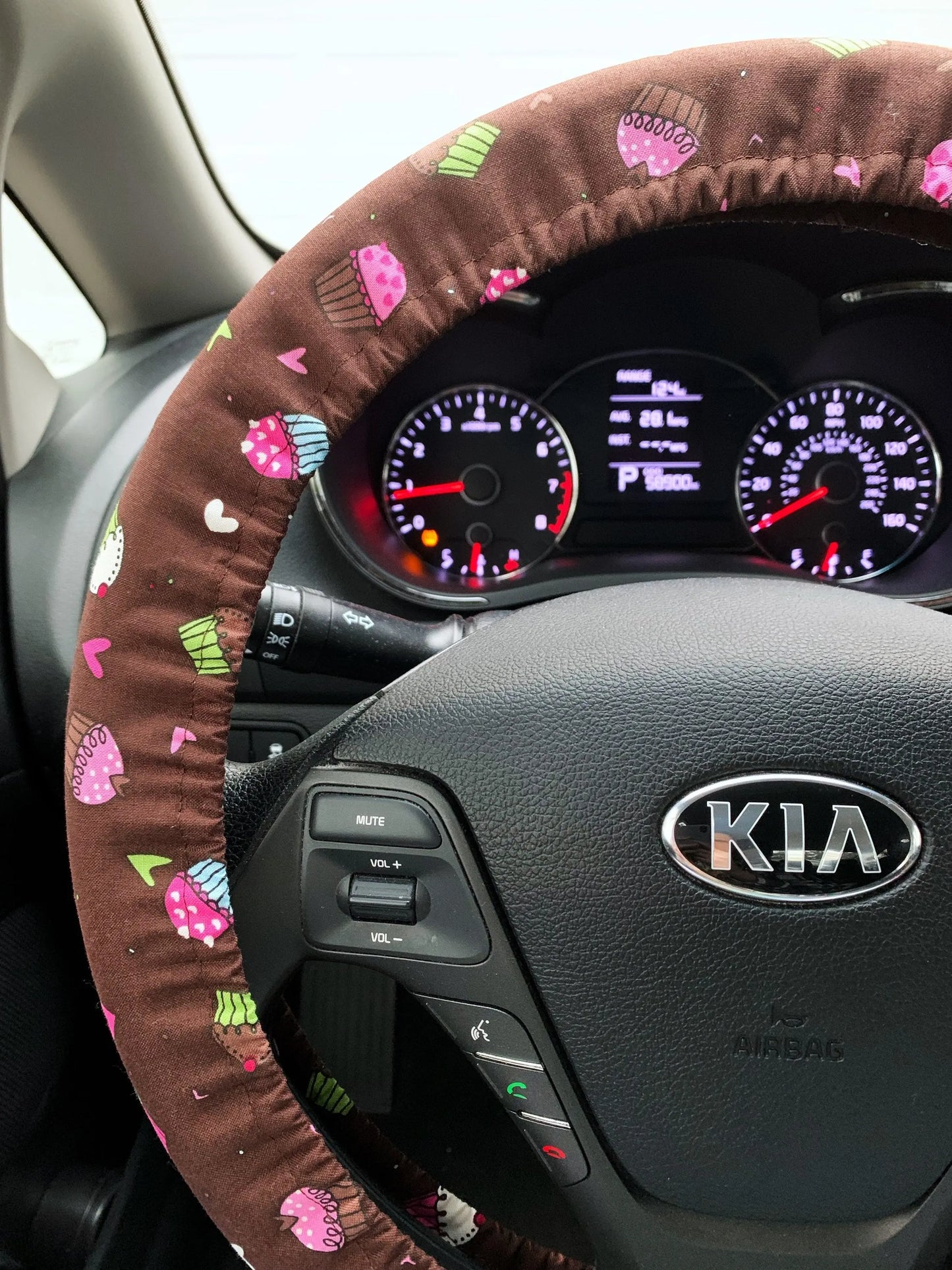 Cupcake Steering Wheel Cover Moonshadow Caravan