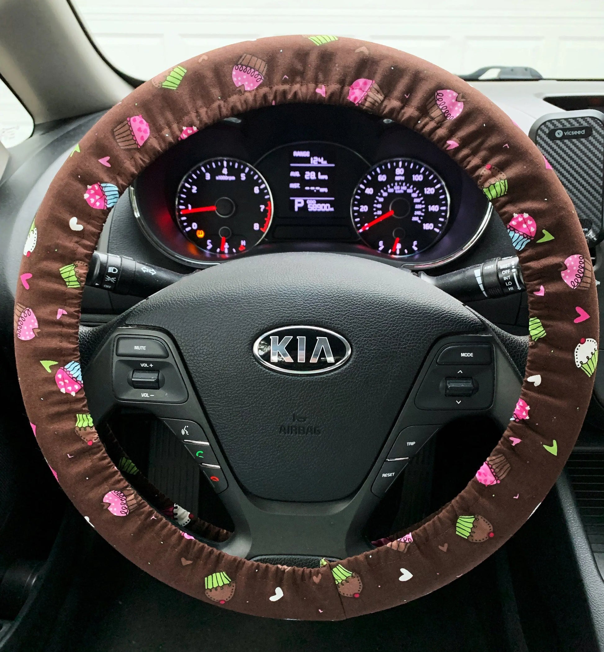 Cupcake Steering Wheel Cover Moonshadow Caravan
