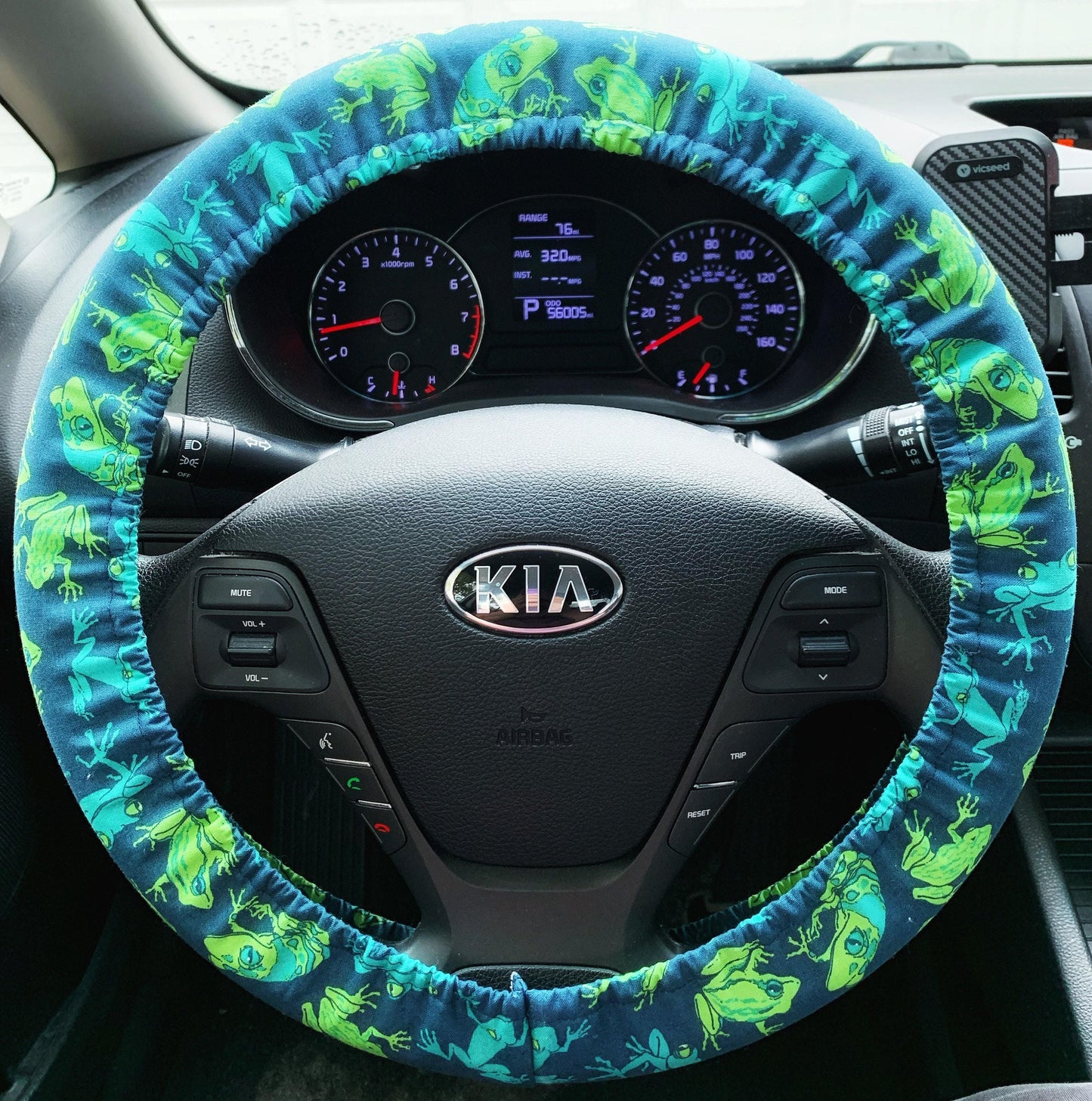 Frog Steering Wheel Cover