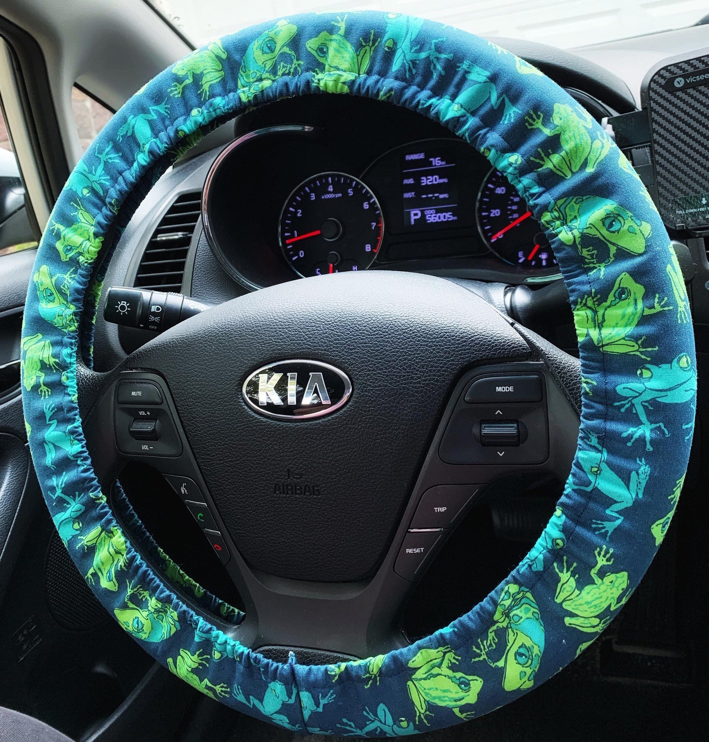 Frog Steering Wheel Cover