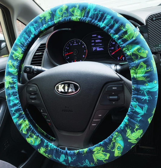 Frog Steering Wheel Cover