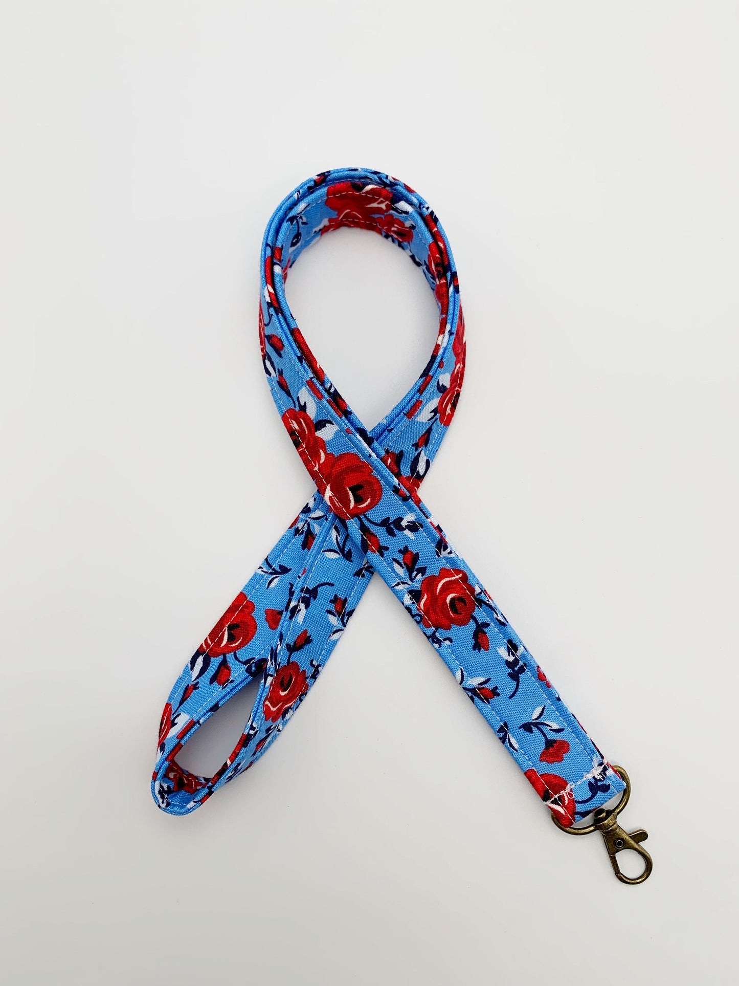 Rose Lanyard Badge Holder