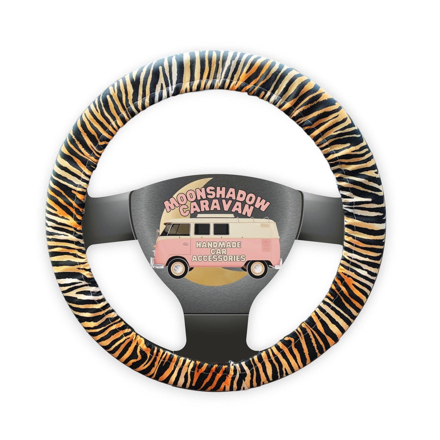 Tiger Stripe Steering Wheel Cover