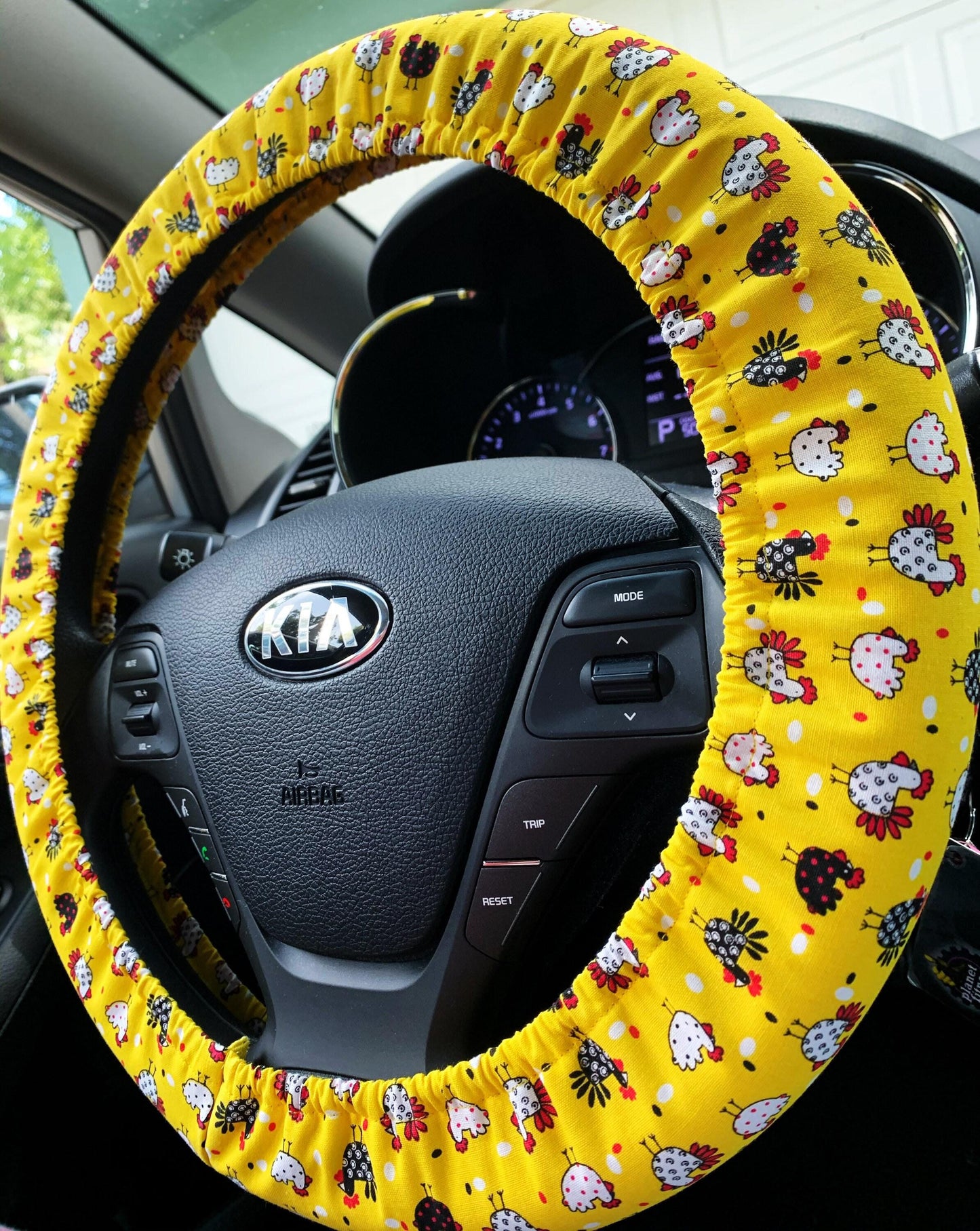Chicken Steering Wheel Cover