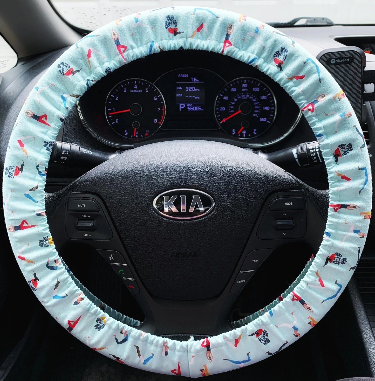 Yoga Steering Wheel Cover Moonshadow Caravan