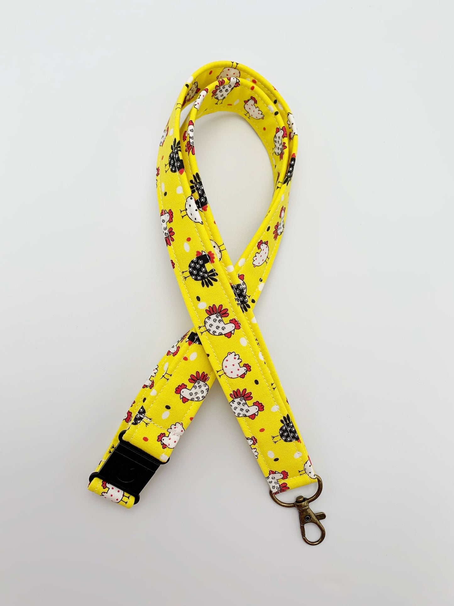 Chicken Lanyard ID Badge Holder